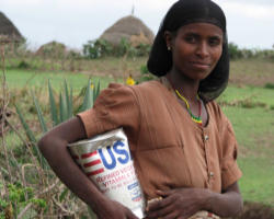 Image of Shipments of sorghum, wheat, pulses, corn soy blend and vegetable oil donated by the United States, scheduled to begin arriving in late October, will help families survive this critical food shortage.