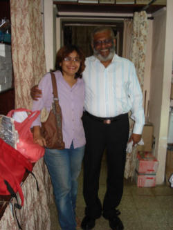 Image of Photo: Fr Edward with Asia news Correspondent Nirmala Carvalho