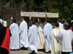 We thank the organizers of this beautiful devotion and encourage those praying for the end of the Notre Dame scandal to also join their hearts in reverence before Our Lord in the Blessed Sacrament this Sunday. Patrick Reilly, president of The Cardinal Newman Society. Image of We thank the organizers of this beautiful devotion and encourage those praying for the end of the Notre Dame scandal to also join their hearts in reverence before Our Lord in the Blessed Sacrament this Sunday. Patrick Reilly, president of The Cardinal Newman Society.
