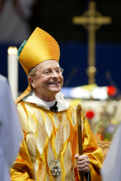 Image of Robinson is winning the culture wars in the church because deep down Williams actually believes that Robinson is right, but he doesn't like what it is doing to his leadership of the communion. Human sexuality for Robinson is a first tier issue trumping the gospel while for Williams it is a second tier issue to the primary issue of having an Anglican 