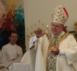 Image of (Bishop Paul S. Loverde) I share your dismay that Notre Dame, contrary to the direction provided by the bishops, has chosen to extend to him an invitation which – despite the University’s statements to the contrary – undoubtedly will be viewed by many as approbation of his policies.