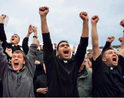 Image of The overwhelming majority of priests are people of great personal integrity, dedicated to the sacred ministry; men of prayer and of pastoral charity, who invest their entire existence in the fulfillment of their vocation and mission, often through great personal sacrifice, but always with an authentic love towards Jesus Christ, the Church and the people, in solidarity with the poor and the suffering.