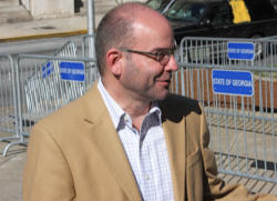 Image of Knox, who is not Catholic, has a record of slamming the Catholic Church on internal matters that are none of his business. To wit: he blasted the decision of a priest not to give Holy Communion to a lesbian activist couple, and he accused the Catholic Church of promoting ‘mind control’ and a ‘dangerous’ position for simply saying that candidates for the priesthood cannot support the ‘gay culture.’