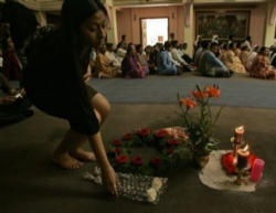 Image of Mass, at 9 in the morning, was celebrated by Fr. Shilas Bogati, the same priest who was officiating when the blast, claimed by the Hindu fundamentalist group Nepal Defence Army occurred the day before.