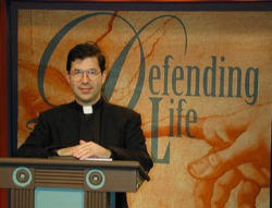 Image of Our concern is not just that he is at odds with Catholic teaching. Our concern is that he is at odds with American teaching, and the very meaning of public service – which requires being able to tell the difference between serving the public and killing the public. He should neither be at Notre Dame nor in the White House.