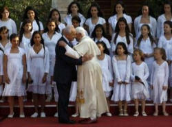 Image of As Bishop of Rome and Successor of the Apostle Peter, I reaffirm—like my predecessors—that the Church is committed to praying and working tirelessly to ensure that hatred will never reign in the hearts of men again.