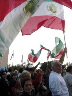 Image of Demonstrations in Iran has been non stop since the presidential election results were announced last week.
Some of these demonstrations turned into violence and the Iranian security officials used shotguns to disperse the crowd.