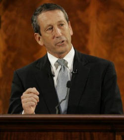 Image of Governor Mark Sanford of South Carolina.