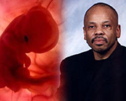 Image of Rev. Clenard H. Childress Jr, the director of LEARN Northeast and founder of the infamous pro-life website Blackgenocide.org. 