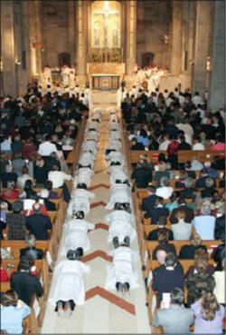 Image of Ordination of Deacons.