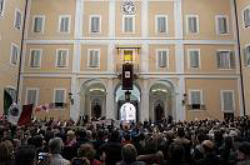 Image of Ultimately, said Benedict XVI to the faithful gathered in Castel Gandolfo, 'the effectiveness of the mission of every priest,' and 'the credibility of witness' depends 'on holiness'. 