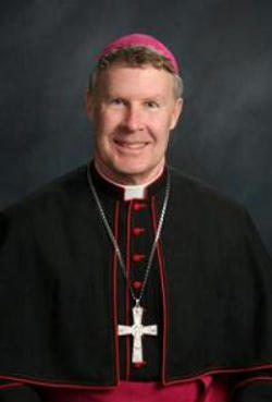 Image of Bishop Nickless said that H.R. 3200, as it stands, fails both by moral and prudential standards. He confirmed that the bill circumvents the Hyde amendment.