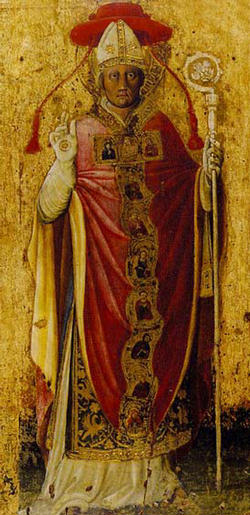 Image of Regarding the saint's love for the cross, the Pontiff noted that Peter Damian referred to himself as 'Peter servant of the servants of the cross of Christ.'