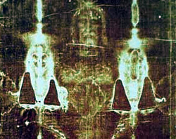 Image of The last time the shroud was exposed for the public was 10 years ago. The upcoming exposition is scheduled for April 10 to May 23, 2010.