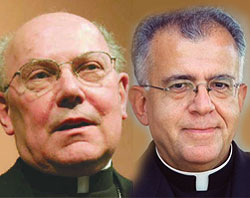 Image of Cardinal William Joseph Levada and Archbishop Augustine DiNoia.