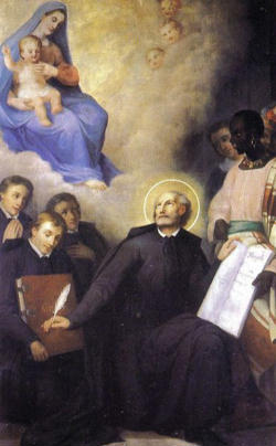 Image of St. John Leonardi died in Rome on October 9, 1609. Pope  Benedict XVI dedicated his reflection for Wednesday's general audience to him.