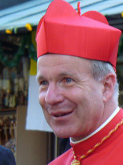 Image of Cardinal Schönborn: 'The combat of prayer is truly the combat of our life.'