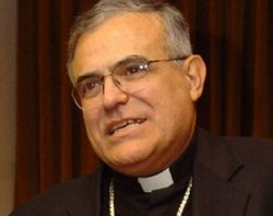 Image of Bishop Demetrio Fernandez of Tarazona, Spain.