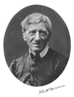Image of Cardinal Newman by Butler, 1867.