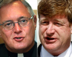 Image of Bishop Tobin's responses are a model of clarity, probity, and pastoral concern, and his attempt to save Kennedy any embarrassment from the public disclosure of his instruction has been thwarted by a man who plays politics with his spiritual condition.