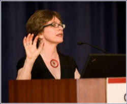 Image of 'Chai Feldblum, sensing that her nomination is in trouble, announced just days ago that she wants her name taken off the anti-marriage and anti-family document'.
