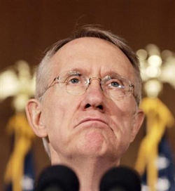Image of Nevada Senator Harry Reid, Senate Majority Leader.