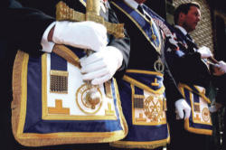 Image of The overriding problem is that in spite of what Freemasons claim, their way of life is a religion, with all of religion's hallmarks. You can no more be a Freemason and a Christian than you can be a Muslim and a Christian. 