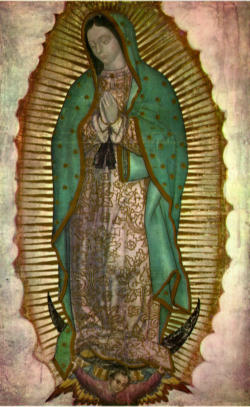 Image of Our Lady of Guadalupe.