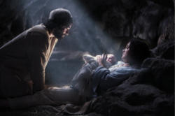 Image of 'Christmas becomes more meaningful for us because in a very real sense Christ is being born in each one of us, the apex of creation. And he will continue to be born in us until his Incarnation attains absolute fullness, and we reach our full stature as God’s children.' 