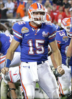 Image of Tim Tebow’s standing for pro-life values has outraged abortion advocacy groups, who fear the effect the Focus on the Family ad could have on millions of Super Bowl viewers on Feb. 7.