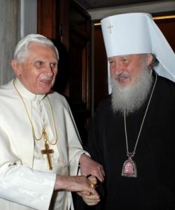 Image of Relations with the Orthodox Churches have never been so promising as they have since Joseph Ratzinger has been Pope.