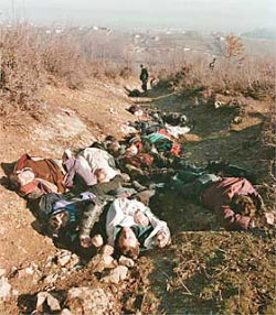 Image of Iraqi Christians forced to flee.