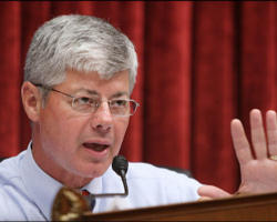 Image of Rep. Bart Stupak, the author of the amendment banning abortion funding in the House health care bill, has issued a challenge of his own.