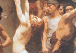 Image of The reality of sin can be seen in the events of Christ's Passion, from the Agony in the Garden, to the Scourging, to his death on a Roman Cross. Christ gave himself 