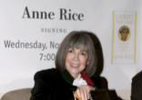 Image of 'Anne Rice started as a believing Catholic; then she quit the Church; then she rejoined the Church; now she has quit again. All of this is as amusing as it is sad, and would be of no interest to the Catholic League save for her parting shots at the Catholic Church'. 
