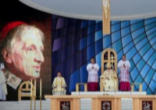 Image of Cardinal Newman's motto, Cor ad cor loquitur, or 