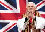 Image of The greatest security Pope Benedict XVI has comes from the One whom he serves, the Lord Jesus Christ. 