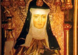 Image of St. Hildegard of Bingen (1098-1179), a great seer known as the 