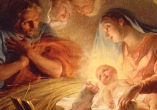 Image of The depth of meaning in Christmas is as infinite as God Incarnate himself. Enter into that meaning with mind and heart, worship the Father in 
