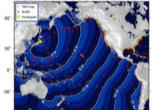 Image of Expected path of the tsunami 