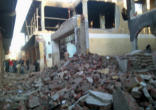Image of Church of the Two Martyrs St. George and St. Mina in the village of Sool before reconstruction. (Used by permission of Al-Watani newspaper)

