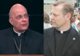 Image of Cardinal George and Fr. Pfleger