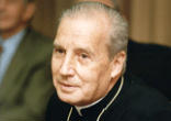 Bishop Javier Echevarría, the prelate of Opus Dei Image of Bishop Javier Echevarría, the prelate of Opus Dei