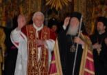 Image of Patriarch Bartholomew and Pope Benedict XVI