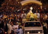 Image of Pope Benedict XVI leading the Procession for Corpus Christi