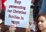 Image of Copts demonstrate in United States