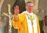 Image of Mr. and Mrs. John Garvey prepare for the March for Life last year