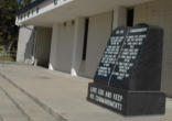 Image of The display in front of the Florida Courthouse which the Judge ordered to be removed.