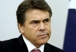 Image of Texas Governor and Presidential hopeful Rick Perry is unlikely to be paid the $350 million he has asked for.