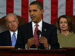 Image of Obama addresses Congress in this file photo. (NEWS CONSORTIUM, 2009)